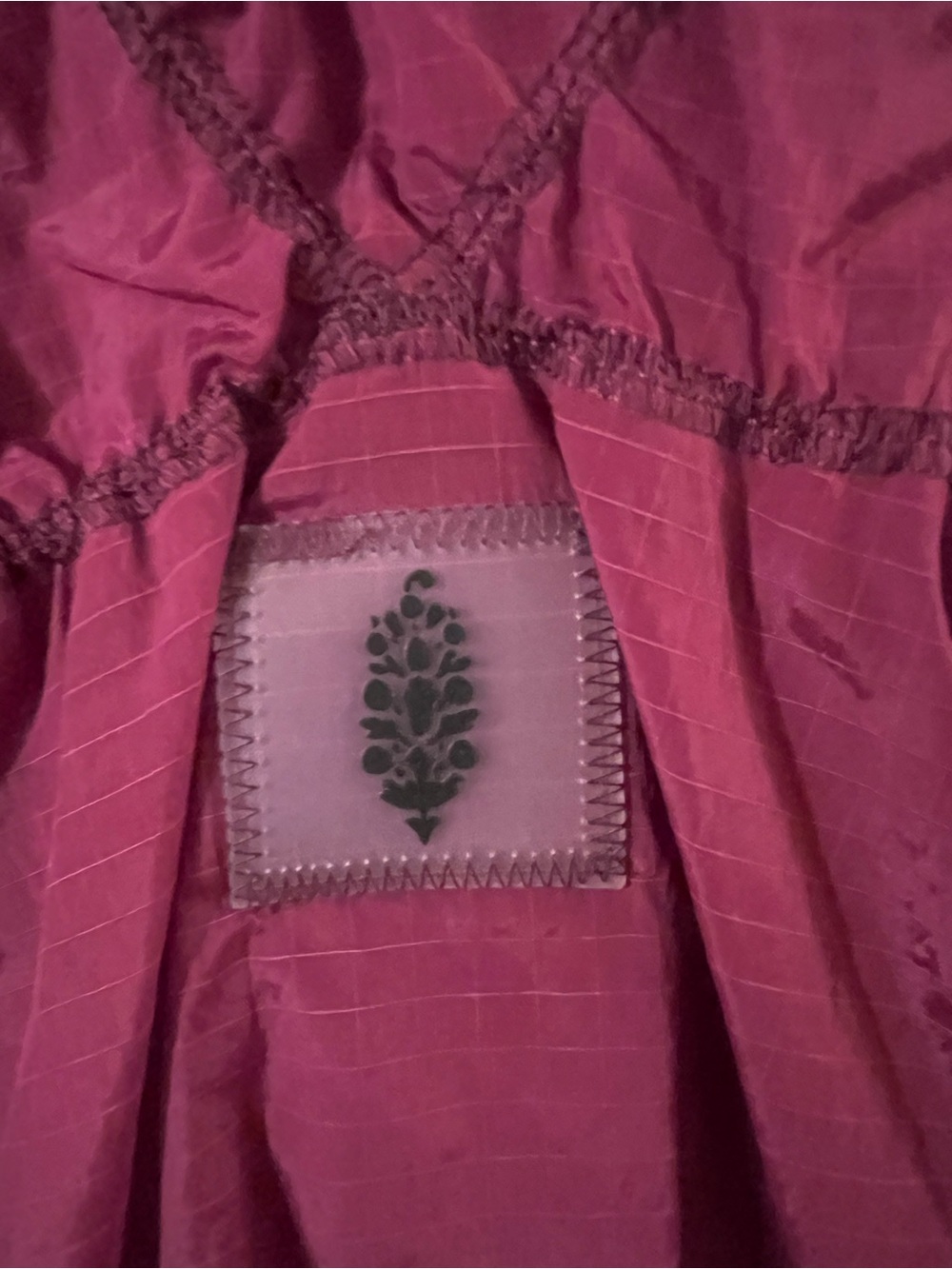 Like New Free People Movement Fuscia Happy Camper Pullover Size Small - Picture 11 of 14